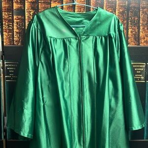 Graduation cap and gown